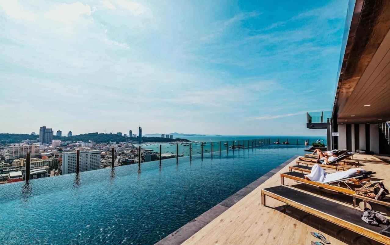 Central Pattaya - Infinity Pool Condo Pattaya View エクステリア 写真